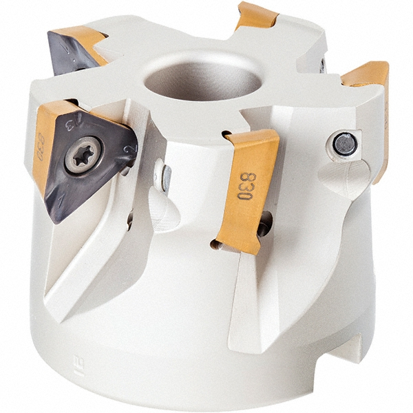 Iscar 160mm Cut Dia, 50.8mm Arbor Hole Dia, 13mm Max Depth, Indexable Square-Shoulder Face Mill - 3106781