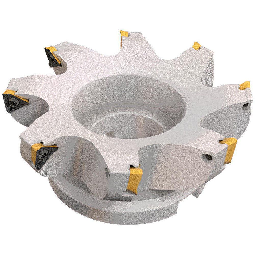 Iscar 160mm Cut Dia, 50.8mm Arbor Hole Dia, 13mm Max Depth, Indexable Square-Shoulder Face Mill - 3106781