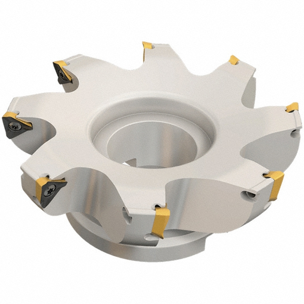 Iscar 160mm Cut Dia, 50.8mm Arbor Hole Dia, 13mm Max Depth, Indexable Square-Shoulder Face Mill - 3106781