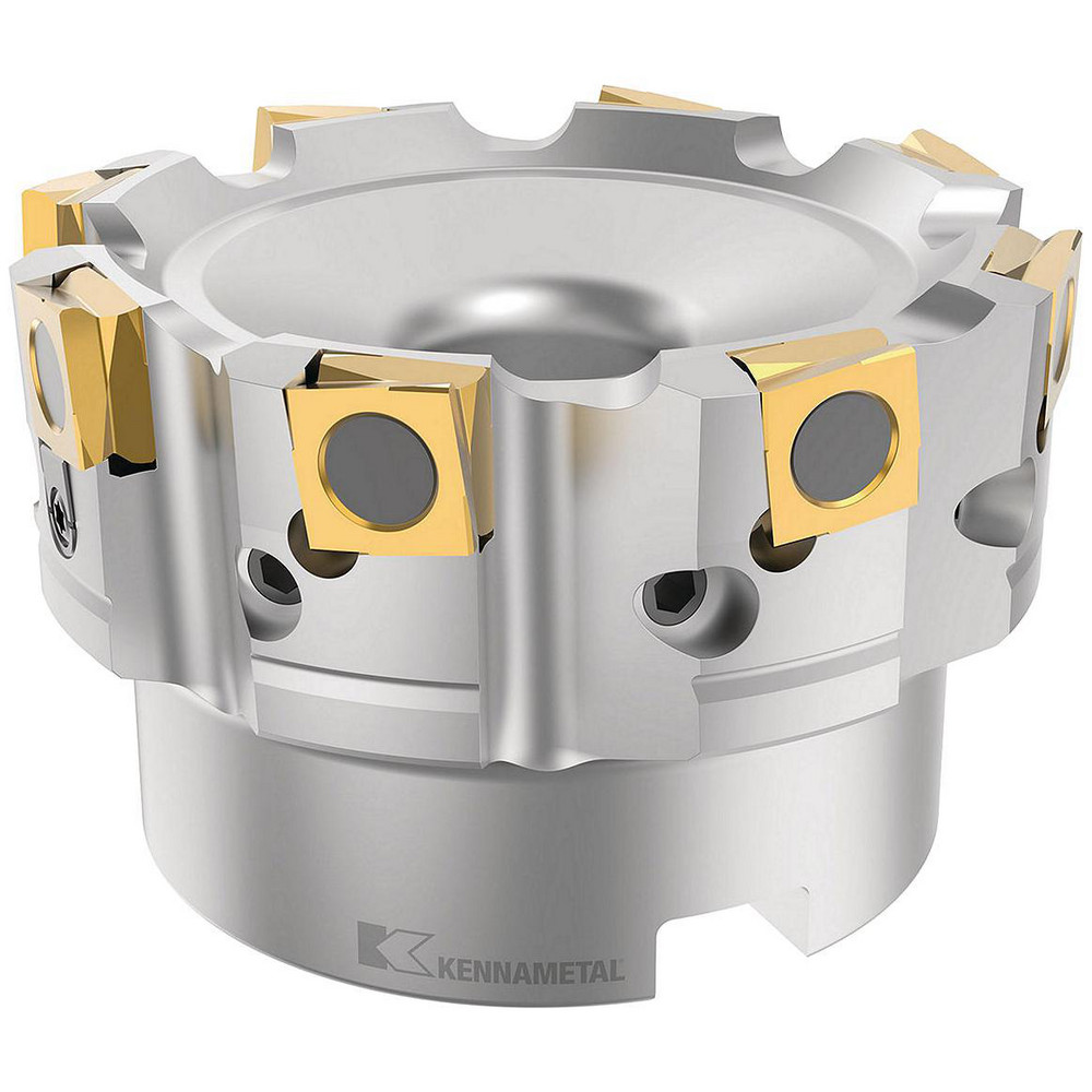 Kennametal 63mm Cut Dia, 22mm Arbor Hole Dia, 6mm Max Depth, Indexable Square-Shoulder Face Mill - 1501653