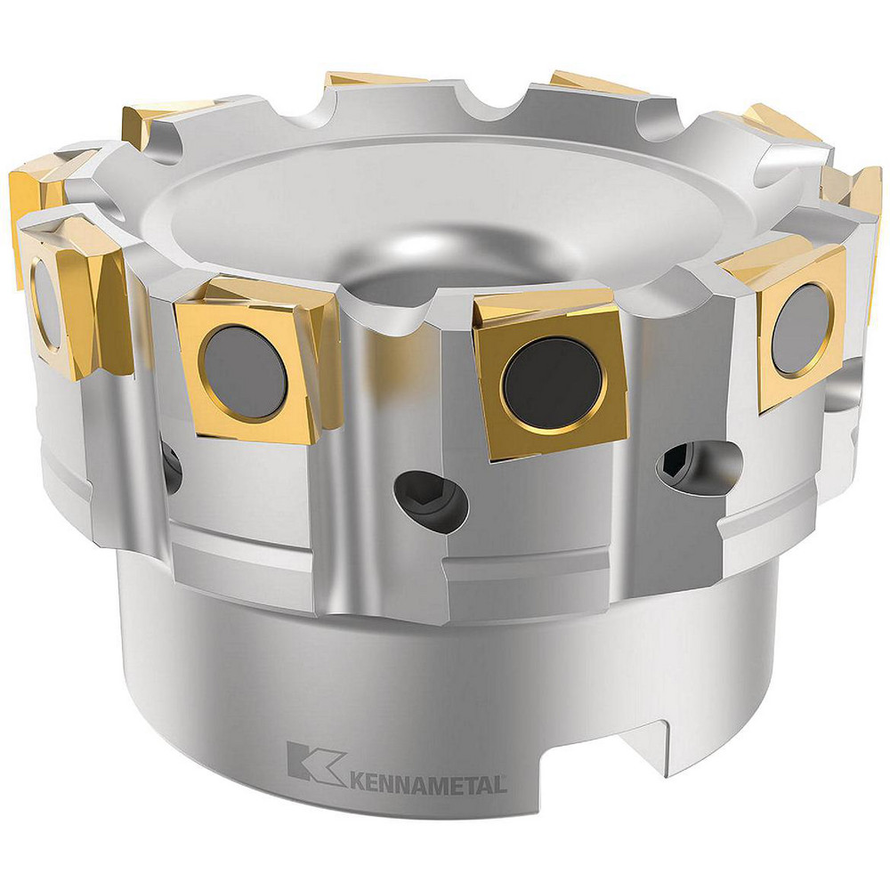 Kennametal 63mm Cut Dia, 22mm Arbor Hole Dia, 6mm Max Depth, Indexable Square-Shoulder Face Mill - 1501653