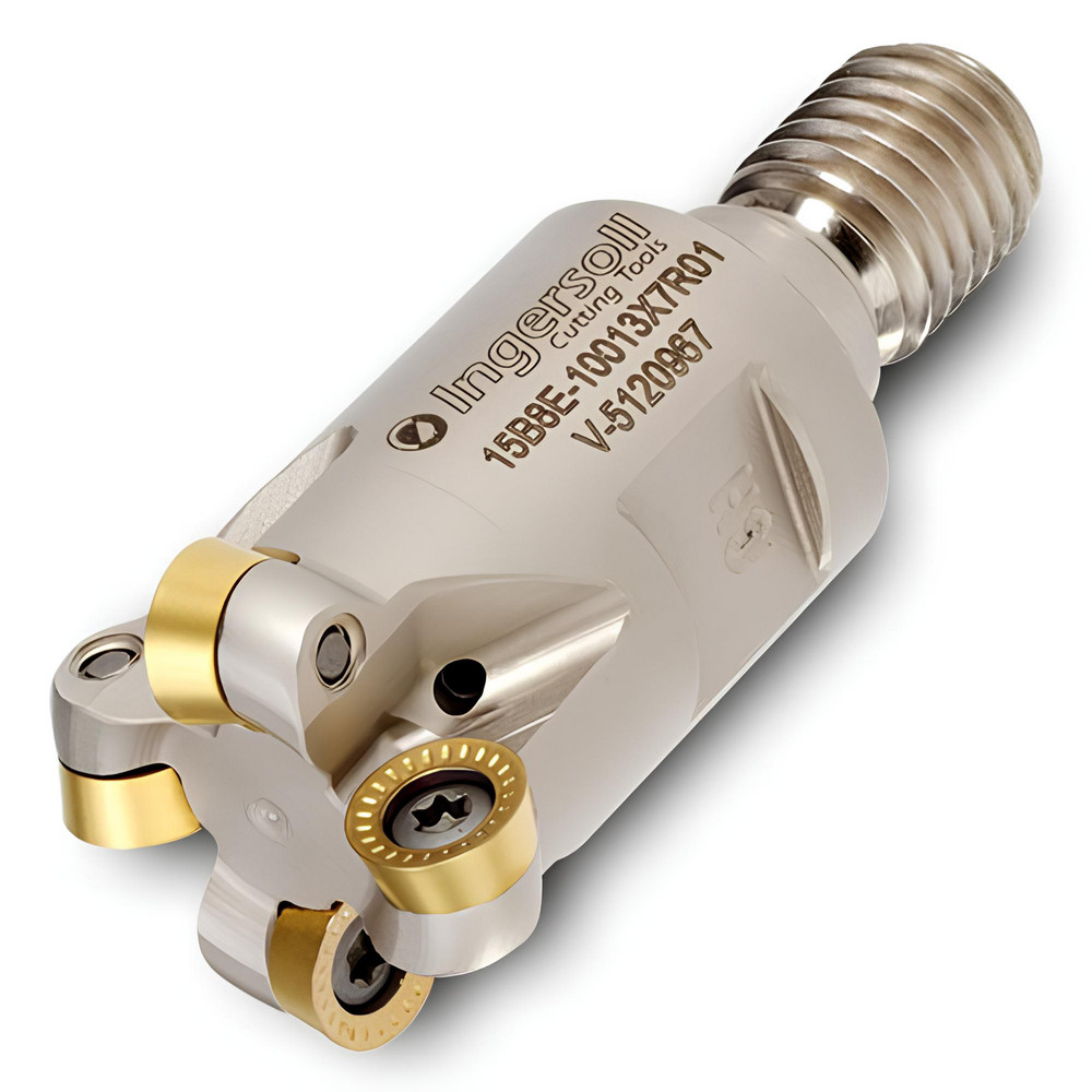 Seco Indexable Copy End Mill: 5/8" Cut Dia, 0.625" Max Depth of Cut, Through Coolant - 03245370