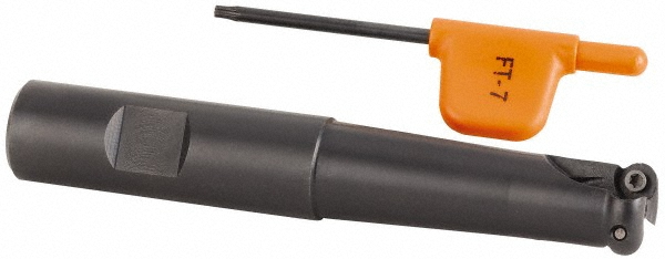 Seco Indexable Copy End Mill: 5/8" Cut Dia, 0.625" Max Depth of Cut, Through Coolant - 03245370