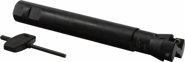 Kennametal 2" Cut Dia, 0.58" Max Depth of Cut, 1-1/4" Shank Dia, Indexable Plunge End Mill - 1024826