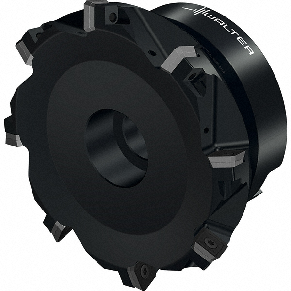 Iscar Indexable High-Feed Face Mill: 95.8 to 125 mm Cut Dia, 40 mm Arbor Hole - 3323485