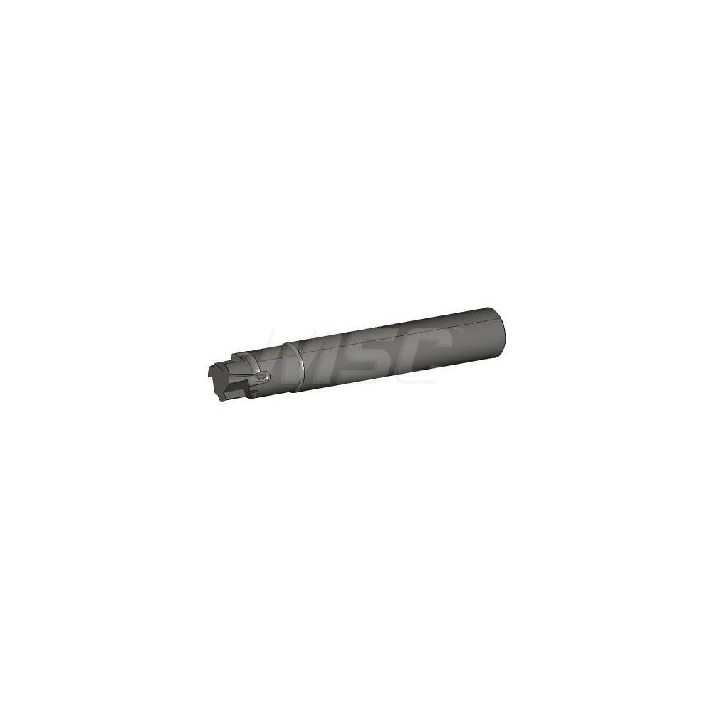 Tungaloy Indexable Square-Shoulder End Mill: EPO07R050U0050-02, 1/2" Cut Dia, 0.28" Max Depth of Cut, 1/2" Dia Cylindrical Shank - 6892307