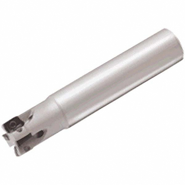 Tungaloy Indexable Square-Shoulder End Mill: EPO07R050U0050-02, 1/2" Cut Dia, 0.28" Max Depth of Cut, 1/2" Dia Cylindrical Shank - 6892307