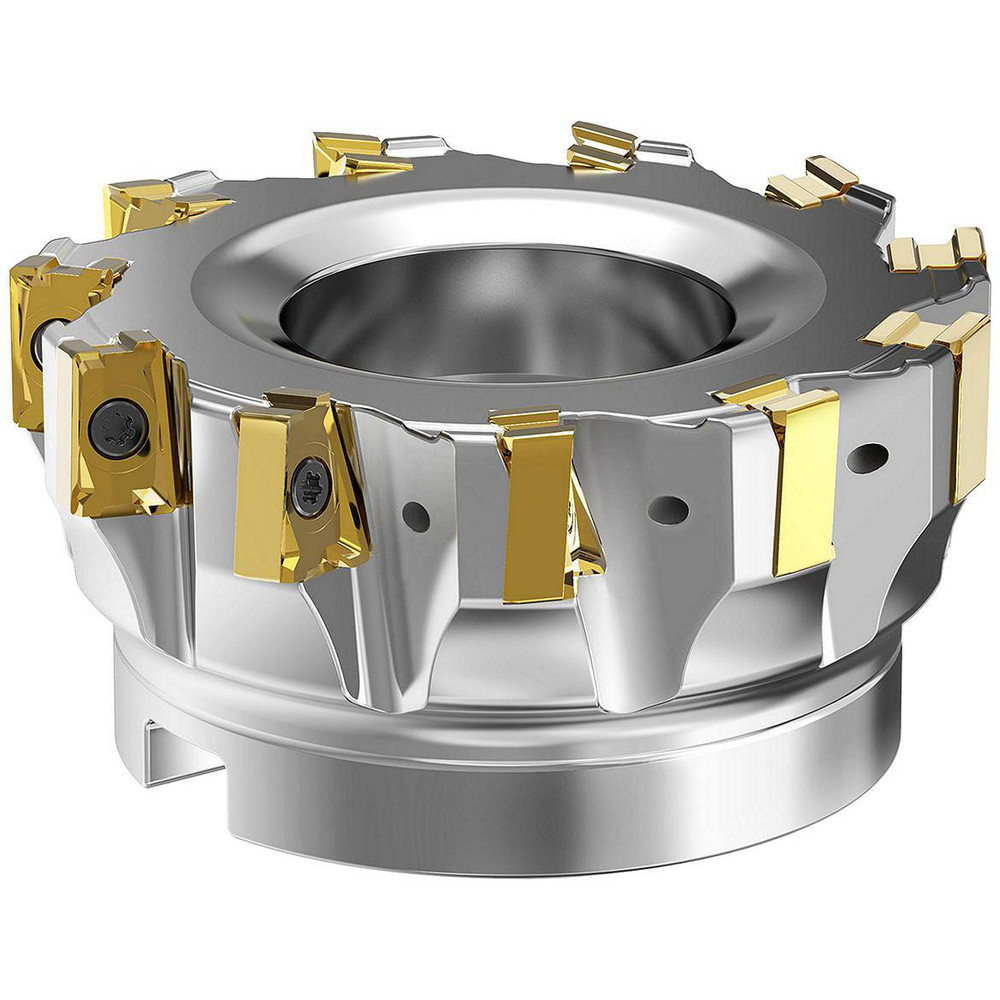Kennametal Indexable Square-Shoulder Face Mill:  M4KITD63Z07S22SGE20,  0.8670" Arbor Hole Dia,  0.6100" Max Cutting Depth - 5595303