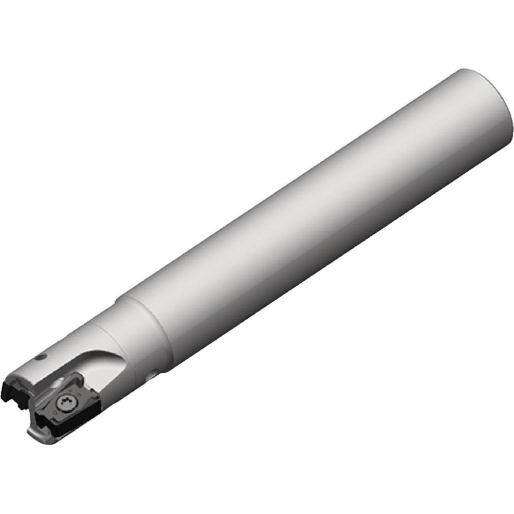 Widia Indexable Square-Shoulder End Mill: 490D100Z02C100XN15L800, 1-3/4" Max Depth of Cut, 1" Dia Cylindrical Shank - 5873101