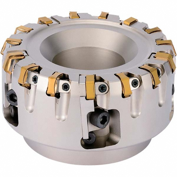 Walter 315mm Cut Dia, 60mm Arbor Hole Dia, Indexable Square-Shoulder Face Mill - 7469948