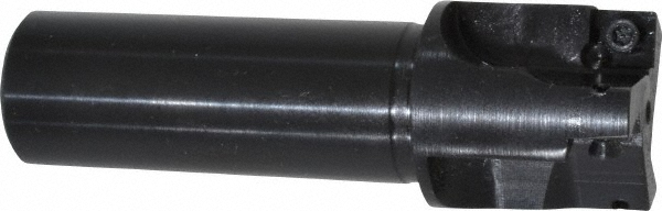 Cutting Tool Technologies Indexable Square-Shoulder End Mill: 1.00 X .750 SH SA EM, 1" Cut Dia, 0.28" Max Depth of Cut, 3/4" Dia Weldon Flat Shank - HS-050-C