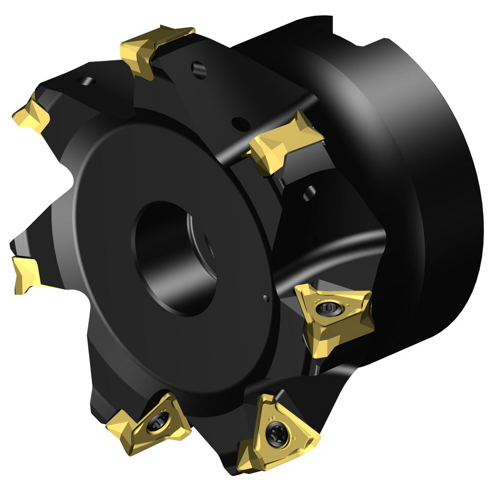 Ceratizit Indexable Square-Shoulder Face Mill:  A210.80.R.12-10,  27.0000" Arbor Hole Dia, - 5069606012