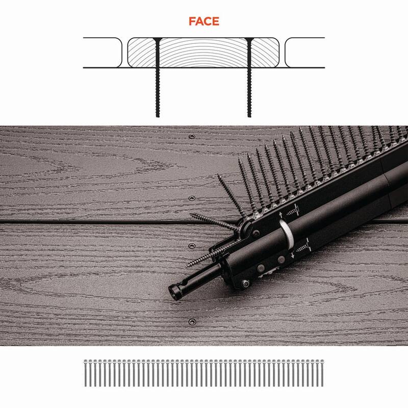 CAMO #10 x 2-1/2 in. Stainless Steel Star Flat-Head Drive Collated Composite Deck Screw (1000-Count) - 0395080