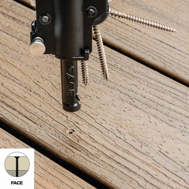 CAMO #10 x 2-1/2 in. Stainless Steel Star Flat-Head Drive Collated Composite Deck Screw (1000-Count) - 0395080