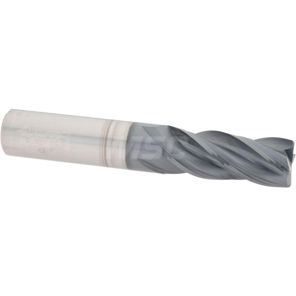 Seco Indexable Square-Shoulder End Mill: R217.69-01.00-3-12-3AN, 1" Cut Dia, 0.433" Max Depth of Cut, 1" Dia Weldon Flat Shank - 02688954