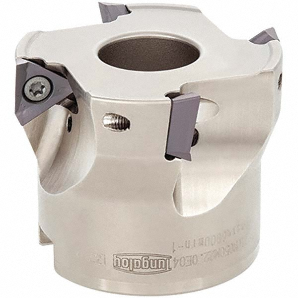Tungaloy 2-1/2" Cut Dia, 1" Arbor Hole Dia, 2.126" Max Depth, Indexable Square-Shoulder Face Mill - 6729148