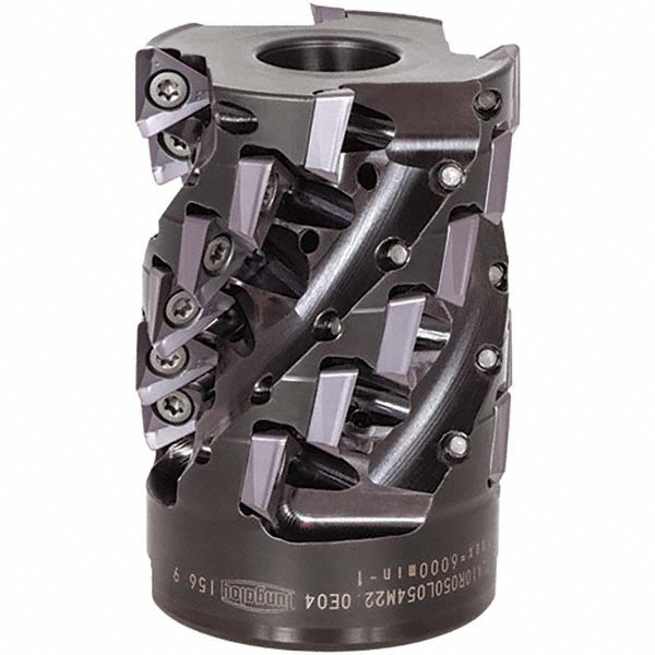 Tungaloy 2-1/2" Cut Dia, 1" Arbor Hole Dia, 2.126" Max Depth, Indexable Square-Shoulder Face Mill - 6729148