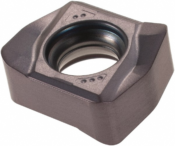 Tungaloy Indexable High-Feed End Mill: EXN03R125U0125-06-C, Straight Shank - 6874848
