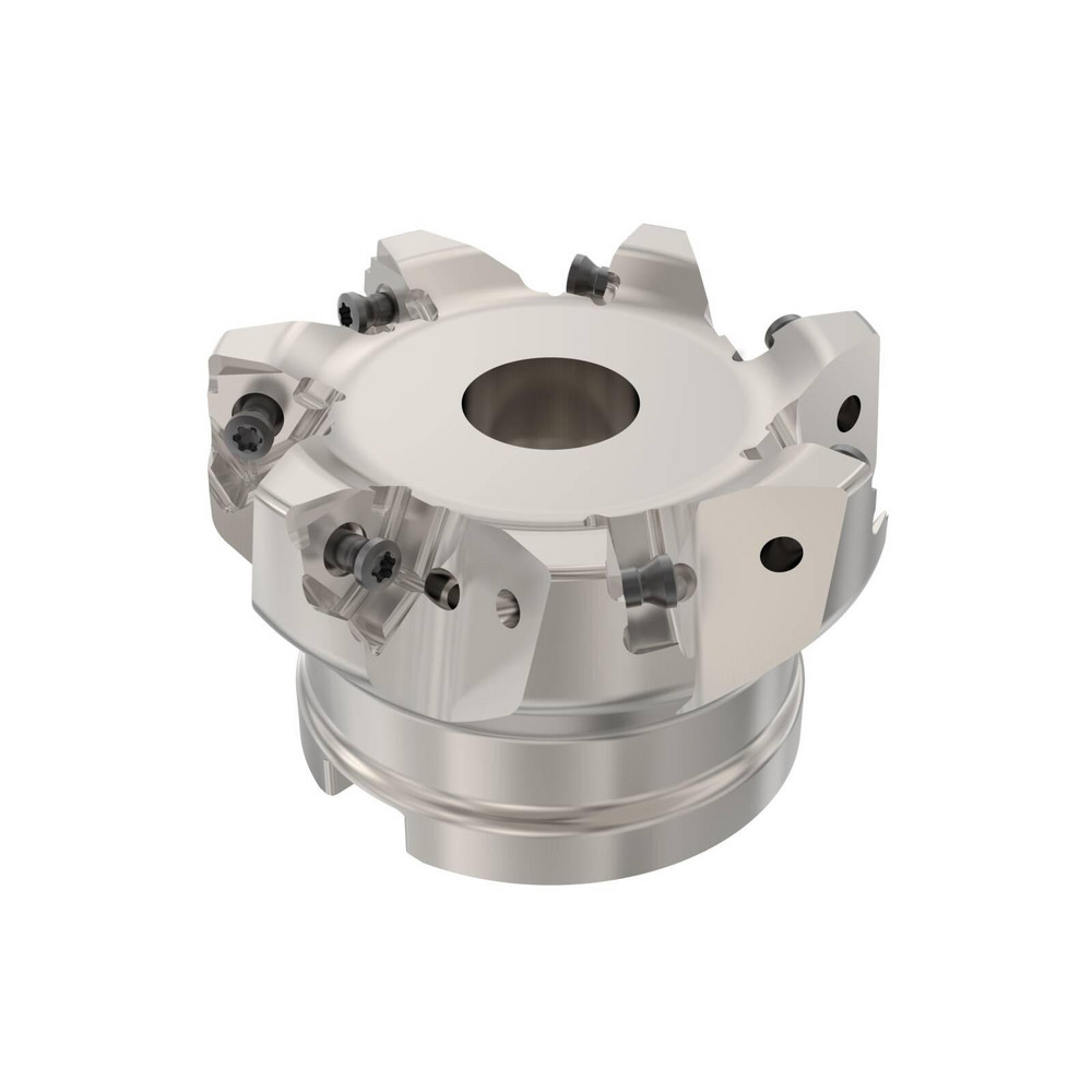 Tungaloy 2-1/2" Cut Dia, 3/4" Arbor Hole Dia, 0.637" Max Depth, Indexable Square-Shoulder Face Mill - 6735581