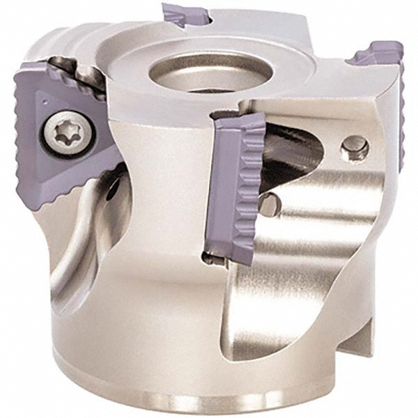 Tungaloy 2-1/2" Cut Dia, 3/4" Arbor Hole Dia, 0.637" Max Depth, Indexable Square-Shoulder Face Mill - 6735581
