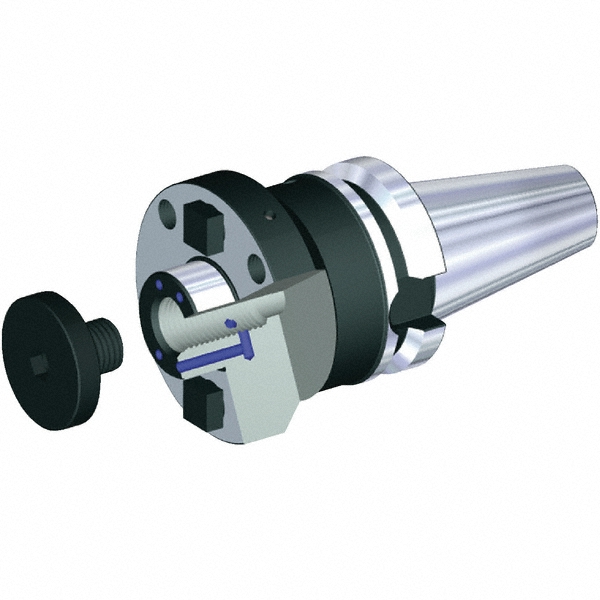 Kennametal Indexable Slotting Cutter: 1/4" Cutting Width, 4" Cutter Dia, 0.9420" Depth of Cut, 1" Shank Dia - 1025861