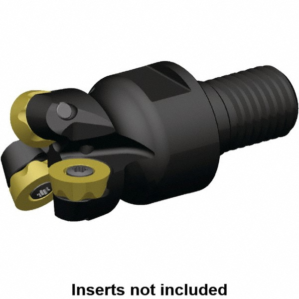 Seco Indexable Copy End Mill: 7.5 mm Max Depth of Cut, Through Coolant - 02928076