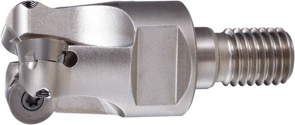 Seco Indexable Copy End Mill: 7.5 mm Max Depth of Cut, Through Coolant - 02928076