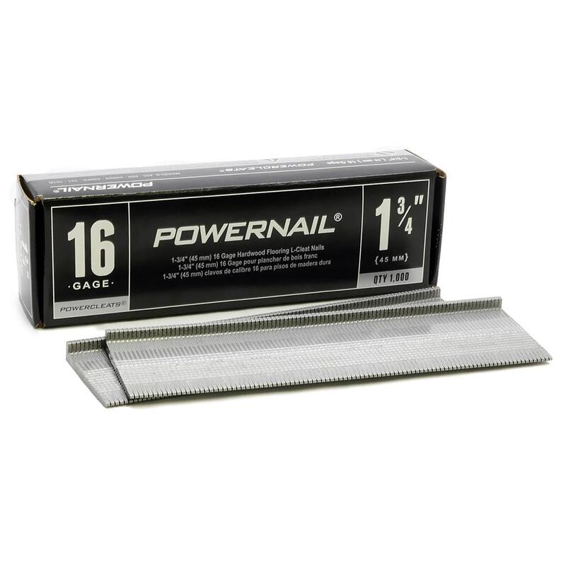 POWERNAIL Powercleats 1-3/4 in. 16-Gauge Hardwood Flooring Nails 15 Boxes of 1,000 - L 175-16