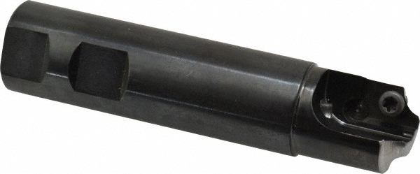 Superbee 0.07 to 0.125" Cut Radius, 5/8" Dia, 5/8" Max Depth, 5/8" Shank Dia, Indexable Concave Radius Cutter - BE4011540C2