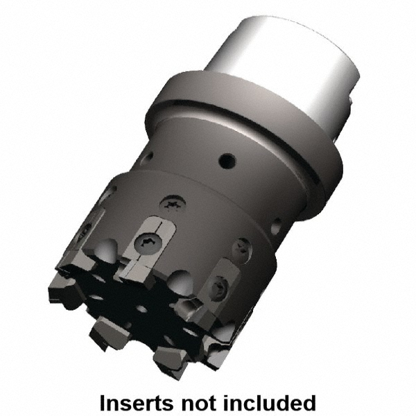 Sandvik Coromant 63mm Cut Dia, 63mm Arbor Hole Dia, 60mm Max Depth, Indexable Square-Shoulder Face Mill - 5764764
