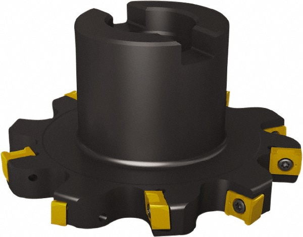 Iscar Indexable Slotting Cutter: 0.1870" Cutting Width, 5.0000" Cutter Dia, Arbor Connection, 1.4700" Depth of Cut, 1.2500" Hole Dia, Right Hand - 3181215
