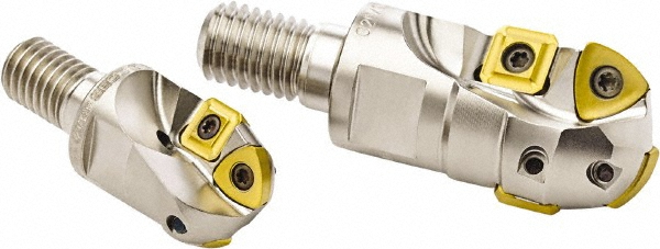 OSG Indexable Ball Nose End Mill: 0.5" Cut Dia, Steel, 6-1/2" OAL - 52100034