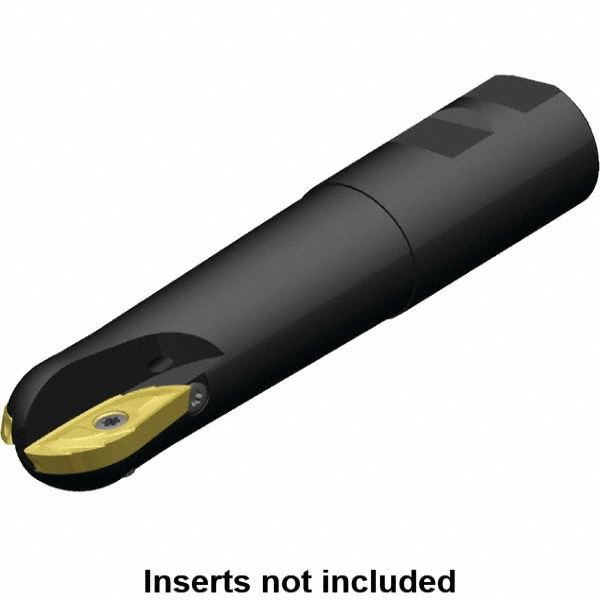 OSG Indexable Ball Nose End Mill: 0.5" Cut Dia, Steel, 6-1/2" OAL - 52100034