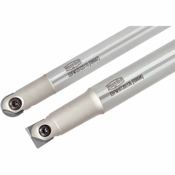 Iscar Indexable Ball Nose End Mill: 1" Cut Dia, 8.75" OAL - 3103053