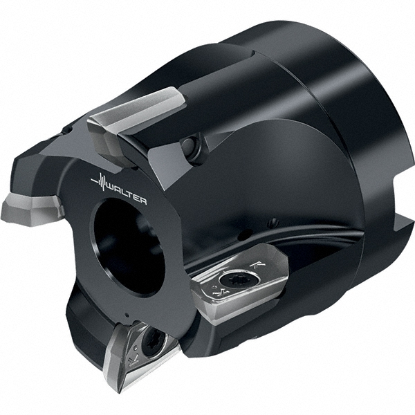 Walter 40mm Cut Dia, 16mm Arbor Hole Dia, Indexable Square-Shoulder Face Mill - 7454297