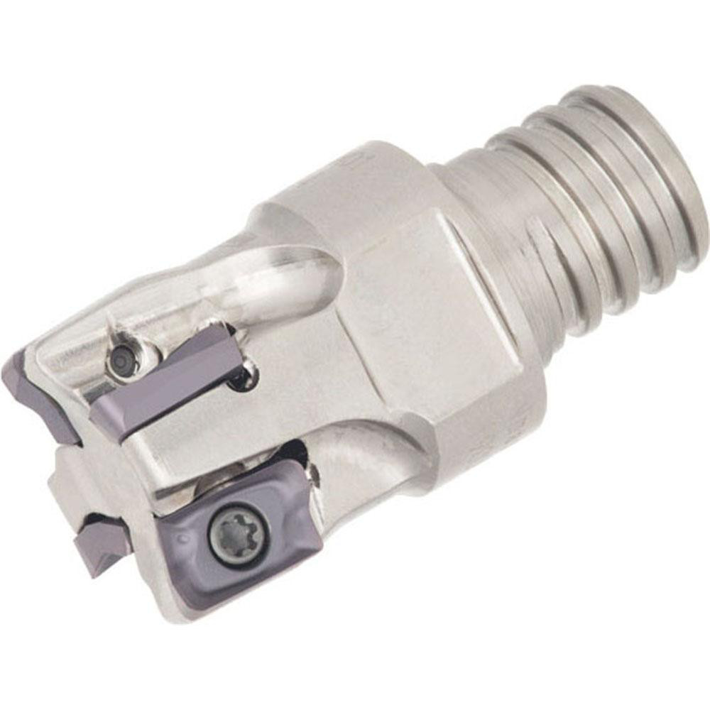 Iscar Indexable Square-Shoulder End Mill: HPE90AND163MMT10, 16 mm Cut Dia, 7.7 mm Max Depth of Cut, T10 Modular Connection Shank - 3103684