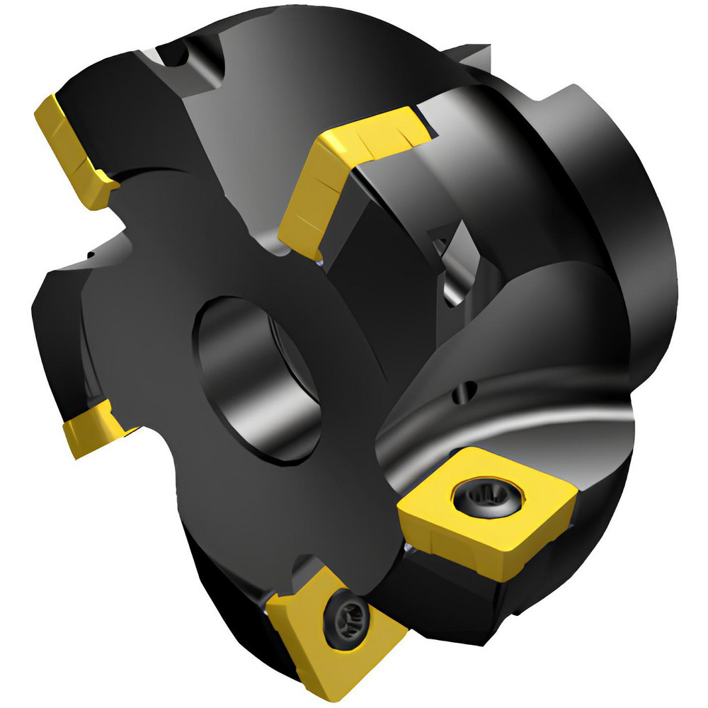 Sandvik Coromant 42mm Cut Dia, 63mm Arbor Hole Dia, 2mm Max Depth, Indexable Square-Shoulder Face Mill - 5742638