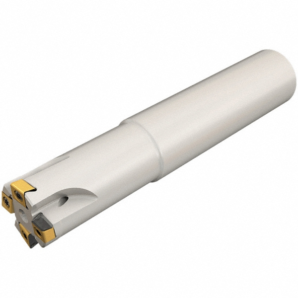 Iscar 20mm Cut Dia, 2.5mm Max Depth of Cut, 20mm Shank Diam,Indexable Plunge End Mill - 3105868