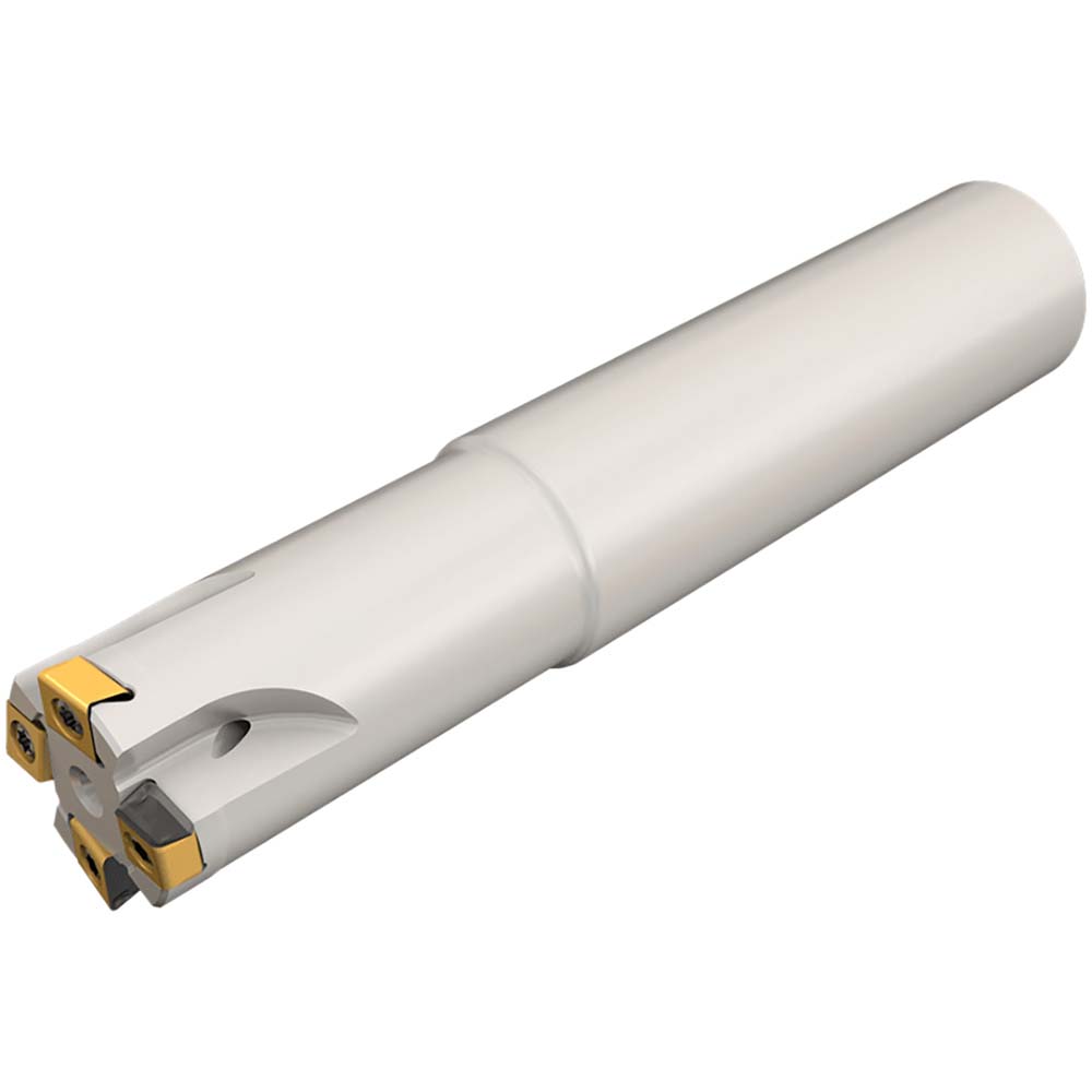 Iscar 20mm Cut Dia, 2.5mm Max Depth of Cut, 20mm Shank Diam,Indexable Plunge End Mill - 3105868
