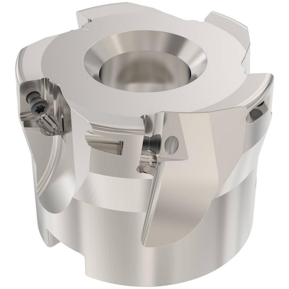 Seco 52mm Cut Dia, 22mm Arbor Hole Dia, 9mm Max Depth, Indexable Square-Shoulder Face Mill - 02969080