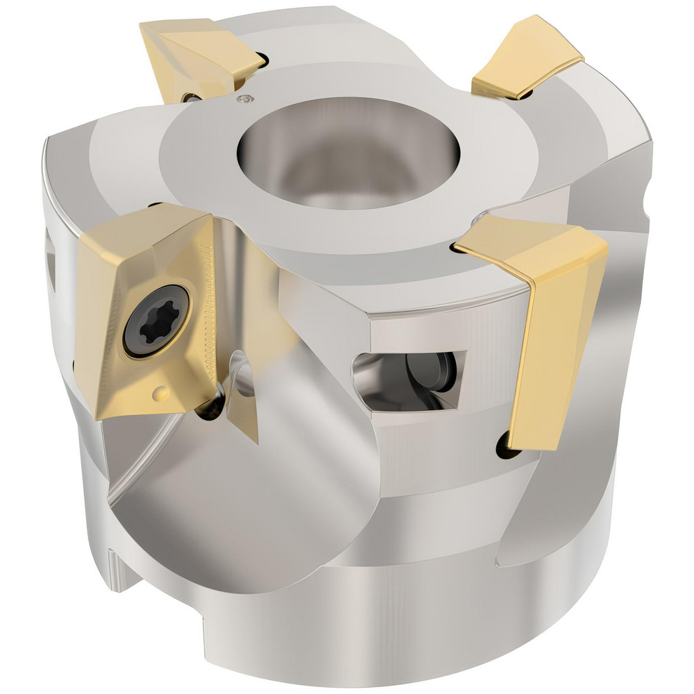 Seco 52mm Cut Dia, 22mm Arbor Hole Dia, 9mm Max Depth, Indexable Square-Shoulder Face Mill - 02969080