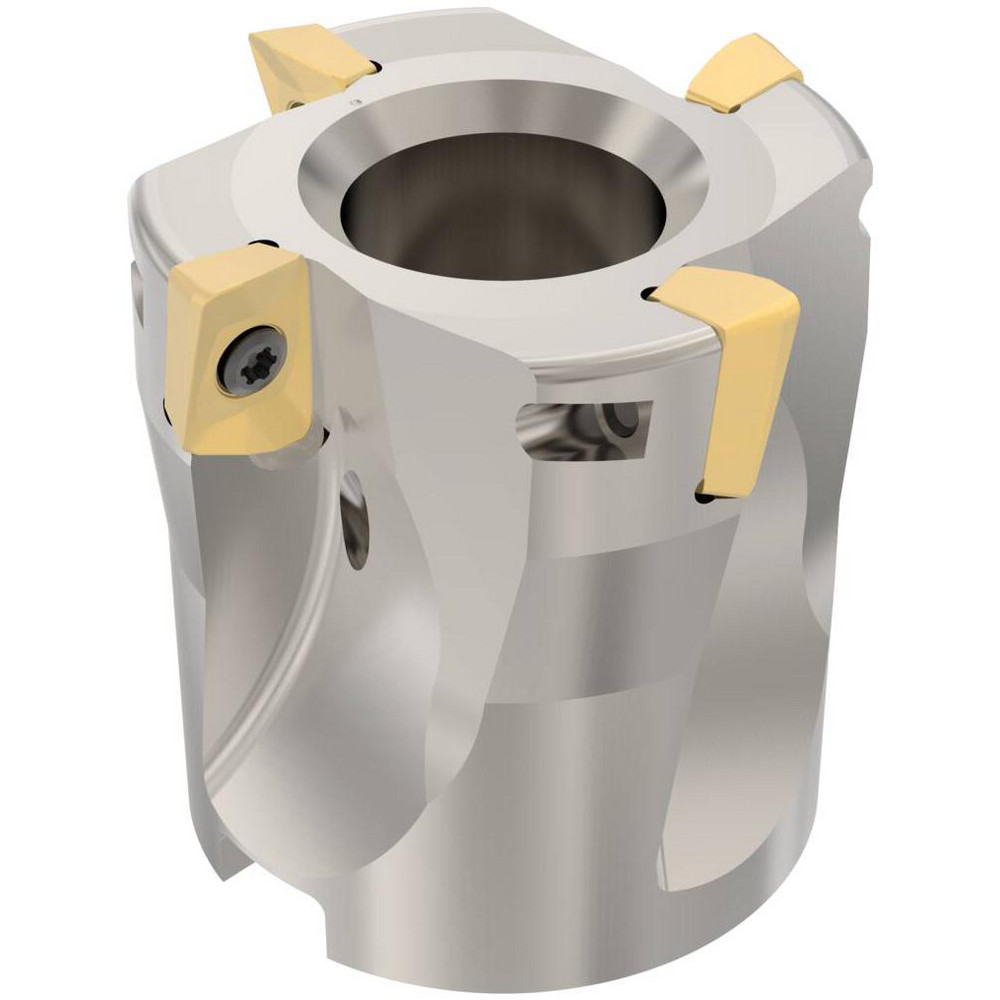Seco 52mm Cut Dia, 22mm Arbor Hole Dia, 9mm Max Depth, Indexable Square-Shoulder Face Mill - 02969080