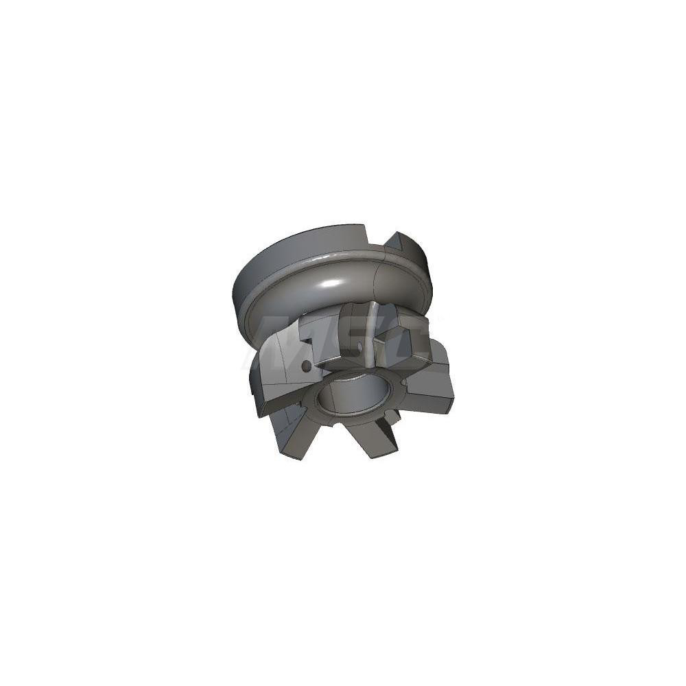 Seco 52mm Cut Dia, 22mm Arbor Hole Dia, 9mm Max Depth, Indexable Square-Shoulder Face Mill - 02969080
