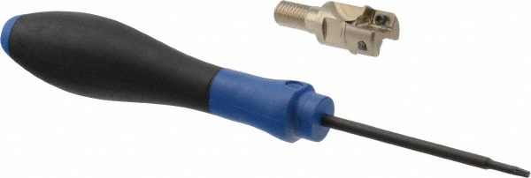 Ceratizit Indexable Square-Shoulder End Mill: GHSC.40.R.03-11, 40 mm Cut Dia, 10 mm Max Depth of Cut, 16 mm Dia Modular Connection Shank - 55107040