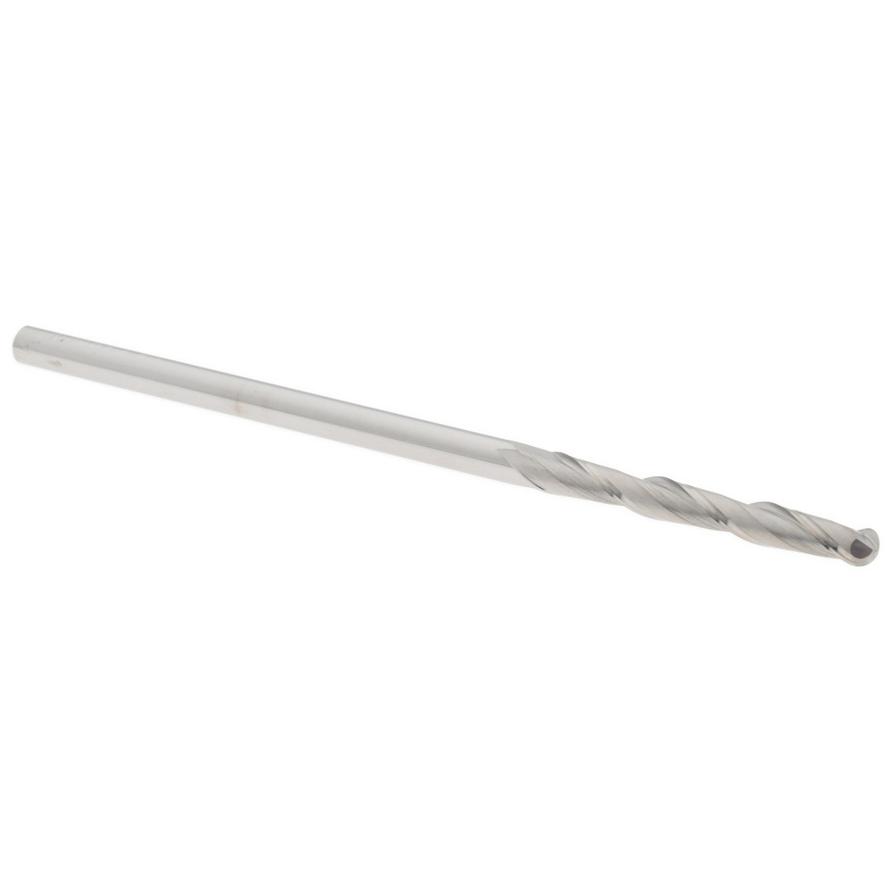 LMT Indexable Ball Nose End Mill: 5/8" Cut Dia, High Speed Steel, 5.51" OAL - 6121386