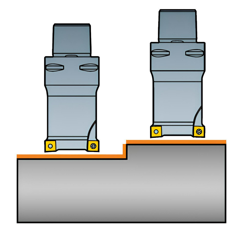 Sandvik Coromant 32mm Cut Dia, 32mm Arbor Hole Dia, 10mm Max Depth, Indexable Square-Shoulder Face Mill - 5745501