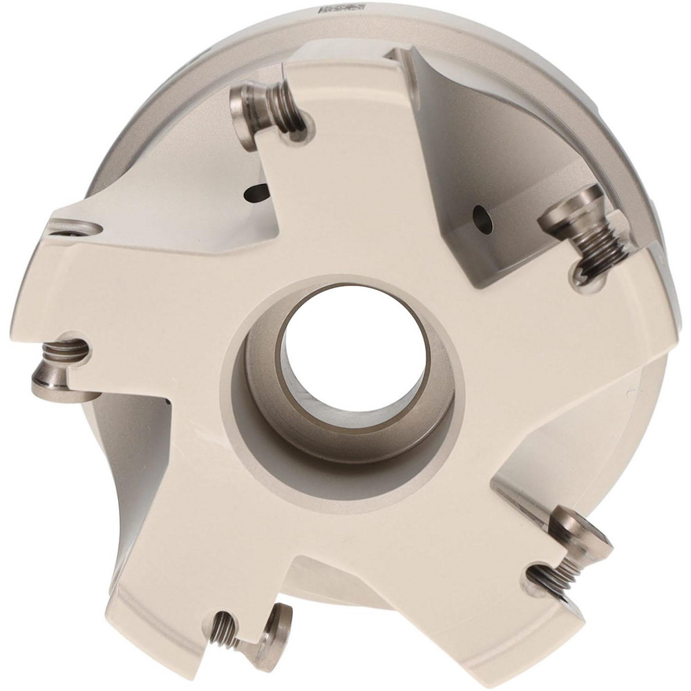 Iscar Indexable Square-Shoulder Face Mill:  HM390FTDD2.5051.015,  2-1/2'' Cut Dia,  1.0000" Arbor Hole Dia,  0.5120" Max Cutting Depth - 3106562