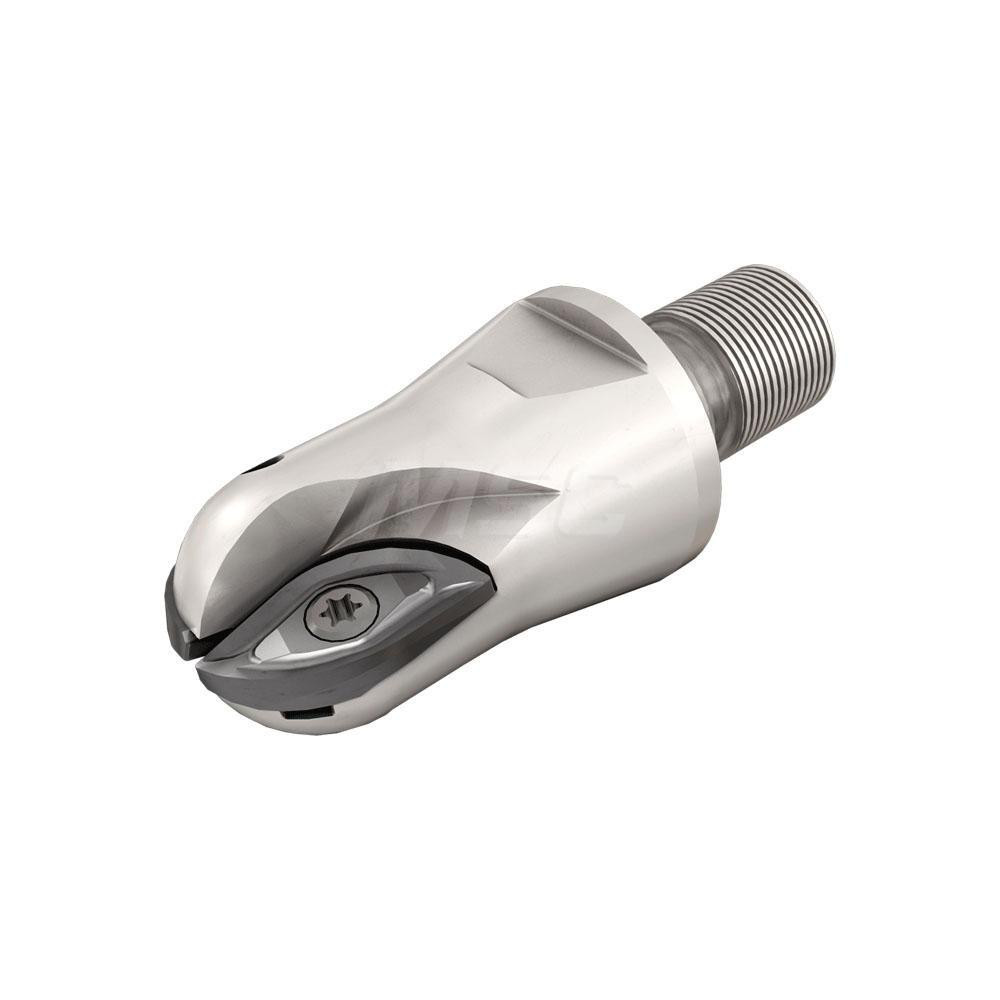 Iscar Indexable Ball Nose End Mill: 5/8" Cut Dia, 1.44" OAL - 3181082