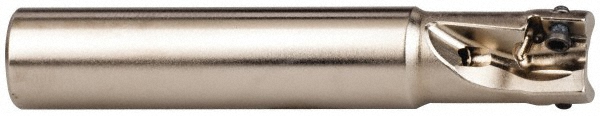 Seco Indexable Square-Shoulder End Mill: R217.69-00.375-0-062AN, 3/8" Cut Dia, 0.197" Max Depth of Cut, 3/8" Dia Cylindrical Shank - 02694880