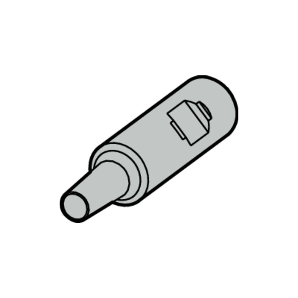 Seco Replaceable Tip Milling Shank: Series Minimaster, 35 mm Projection, 3/4" 87 ° Shank - 75015053